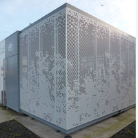 Panneau de clôture de jardin en aluminium sur mesure, directement de l'usine, panneaux de clôture d'intimité en aluminium pour pergola extérieure et décoration murale