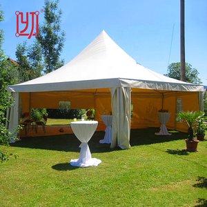 Carpas Pagoda Blancas de Alta Calidad 3x3 4x4 6x6 8x8 para Jardín, Eventos, Fiestas y Bodas al Aire Libre - Product Image 1