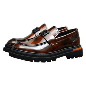 Calzado formal de negocios para hombre de alta calidad - zapatos casuales cómodos, antideslizantes, de estilo inglés, a la última moda. - Product Image 4