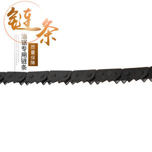 Cadena de sierra de mano de acero endurecido con mango rojo y negro, diseño dentado para poda de jardín, cadenas de sierra manual, personalización OEM - Product Image 4