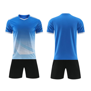 Maillot de football à prix compétitif, logo personnalisé, respirant, manches courtes, haute qualité, directement de l'usine, dernier design - Product Image 1
