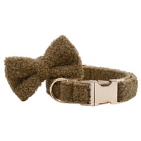 Produits les plus populaires pour l'ensemble collier et laisse pour animaux de compagnie en velours, luxe, écologique, avec nœud