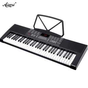 Órgano Electrónico Aiersi al por Mayor a Precio Económico, Metrónomo con Tres Modos <span class=keywords><strong>de</strong></span> Enseñanza, Instrumento <span class=keywords><strong>de</strong></span> Teclado <span class=keywords><strong>de</strong></span> Piano <span class=keywords><strong>de</strong></span> Simulación <span class=keywords><strong>de</strong></span> 61 Teclas - Product Image 1