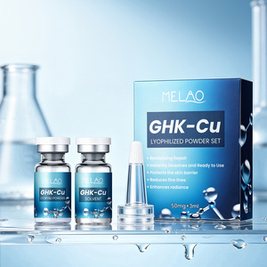 Tratamiento Facial Antienvejecimiento en Polvo, Renovación de la Piel, Soporte Elástico, Hidratación, Cuidado de la Barrera Cutánea, Polvo de Péptidos de Cobre GHK-Cu - Product Image 6