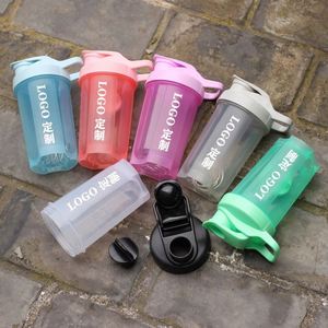 Promotional 17oz 500ml BPA-Free Custom <b>Shaker</b> <b>Bottles</b> With Logo and Measurement Lines for Business Giveaways - Product Image 3