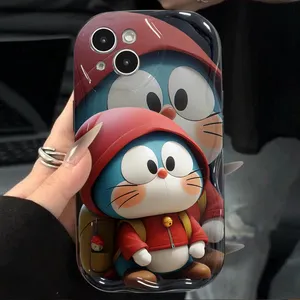 Fun and cute Dingdang cat phone case suitable for iPhone 11 12 13 14 15 promax silicone protective case