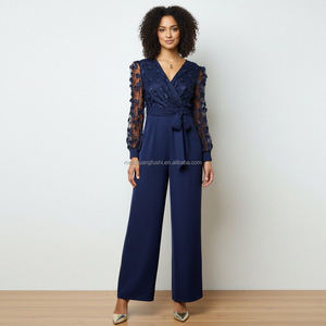 <span class=keywords><strong>Mono</strong></span> Elegante de Malla con Bordado Personalizado para Mujer, Traje Formal para Dama - Product Image 6