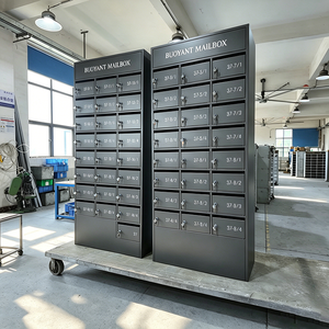 Buzón de Correos Independiente con Recubrimiento de Polvo Metálico Personalizado, Cerradura Inteligente con Llave, para Apartamentos y Comunidades - Product Image 2