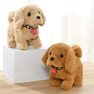 Cachorro eléctrico de peluche de alta calidad, juguete de simulación para niños, perro que caminará, ladrará, perro de juguete para mascotas, agente de compra 1688, agente de abastecimiento - Product Image 6