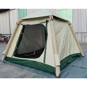 ขายร้อนที่กําหนดเองCamping Air Domeปั๊มผ้าใบCabinกลางแจ้งGlampingเต็นท์Campingเต็นท์กันน้ําInflatable Airเต็นท์