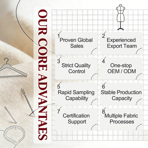 高品质服装制造商 服装供应商 服装品牌公司 定制批发 OEM/ODM 女装设计师品牌女装 - Product Image 5