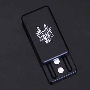 Custom Aluminum Alloy <b>Push</b> Card EDC <b>Pop</b> Coin Adult Decompression Toy Fidget Spinner Custom Model Number for Boys and Girls - Product Image 3