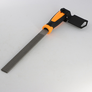 Alat kikir kayu profesional, baja karbon warna ganda, kikir mengikir datar gagang plastik untuk pekerjaan kayu - Product Image 5