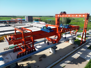 آلة تشييد جسر عالية الطريق لتشييد العوارض الخرسانية ومعدات السكك الحديدية - Product Image 6