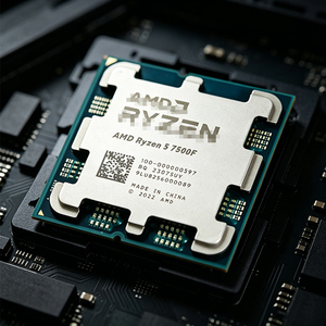 โปรเซสเซอร์ Ryzen 5 7500F CPU 65W AM5 32 MB DDR5 12 เธรด 6 คอร์ 3.7 GHz PCIe5.0 Zen 4 สำหรับคอมพิวเตอร์เกมมิ่งพีซี มือสอง - Product Image 4