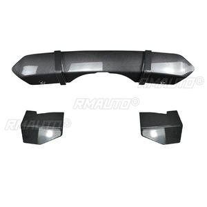 Glossy Black/Carbon Look <b>Car</b> Rear Bumper <b>Diffuser</b> Lip Splitters Spoiler Rear Bumper Protector <b>for</b> BMW X5 F15 M Sport 2014-2018 - Product Image 3