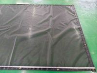 Bâche en PVC sur mesure OEM 5' X 12' pour camions à benne basculante avec poche de 7 pouces et spline