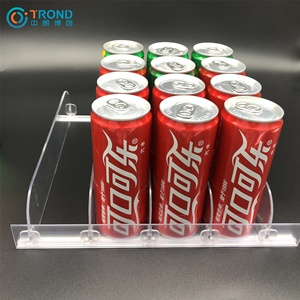 Système d'affichage de supermarché au détail diviseur plastique acrylique avec métal acier PS aluminium pour épicerie et bière étagères - Product Image 2
