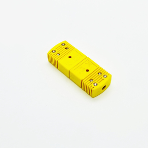 Brown/Yellow Color Standard Thermocouple Type <strong>K</strong> <strong>Connector</strong> Plug - Product Image 1