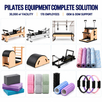 Machine de Pilates Reformer en bois d'érable massif pour studio à domicile, entraînement commercial avec personnalisation OEM