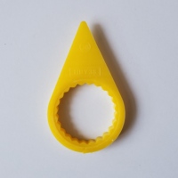 19 21 30 32 36 38mm Indikator Mur Roda yang Dapat Disesuaikan, Desain Baru Populer, Bahan PE PP PU Berkualitas Tinggi untuk Truk