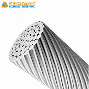 Cable de línea superior reforzado de acero, el mejor Conductor de aluminio Acsr, suministro de fábrica