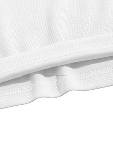 Venta al por mayor de Camisetas Personalizadas para adultos Polo ecológico blanco sublimación espacios en blanco verano poliéster algodón Material - Product Image 3