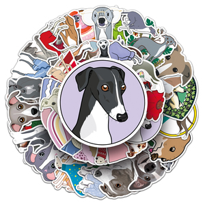 Adesivi HOYO per Cani, Adesivi in PVC Impermeabili all'Ingrosso per Cuccioli, Labrador Retriever, Pastore Tedesco, <span class=keywords><strong>Bulldog</strong></span> <span class=keywords><strong>Francese</strong></span> - Product Image 5