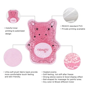 Compresa de Gel Reutilizable Personalizada, No Tóxica, a Prueba de Fugas, con Diseño de Dibujos Animados, Pequeña y Linda, para Niños, Lesiones, Fiebre y Alivio del Dolor - Product Image 3