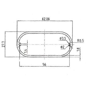 양극 산화 알루미늄 압출 전자 인클로저 중국 제조업체 사용자 정의 전기 배터리 박스 케이스 하우징 - Product Image 5
