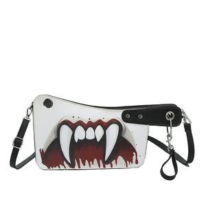 Sac à bandoulière en forme de couteau pour femme, tendance et original, imprimé rouge sang, sac messager pour Halloween, fête, festival - Product Image 2