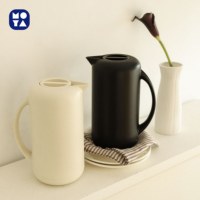 Ketel Termal Vakum Isolasi Ganda Kaca 1000mL dengan Penahan Panas/Dingin 12-24 Jam, Portabel untuk Penggunaan di Rumah & Kantor