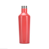 Gobelet isotherme à double paroi en acier inoxydable 304, 17 oz (500 ml), pour vin, bière, café, anti-fuite, sans BPA, isolation thermique de 6 à 12 heures