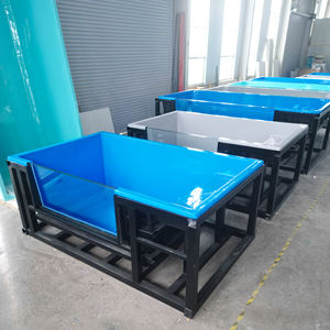 Piscine compacte en acrylique avec structure métallique pour terrasse et cour. Petite piscine conteneur. - Product Image 4