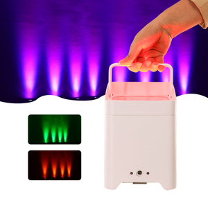 Không dây DMX 6x18W IP65 không thấm nước dẫn mệnh rửa ánh sáng pin Powered rgbwa UV 6in1 uplights cho DJ Sân khấu đám cưới & tổ chức sự kiện - Product Image 2