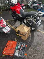 Nouvel ensemble de clés à douilles de 121 pièces, kit de réparation automobile, clé à cliquet, ensemble d'outils multifonctionnels pour la réparation automobile