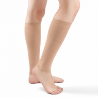Manchon de compression du mollet pour hommes et femmes, chaussettes de compression sans pied 20-30 mmHg pour les gonflements, les périostites tibiales et les varices