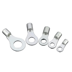 Không-cách điện Brass Đồng Vòng thiết bị đầu cuối RV 1.25-3 Thông tư nối dễ dàng-to-nhập điện dây kết nối tin mạ - Product Image 4