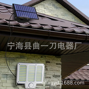 Solar Powered Wall Lamp <b>Led</b> 15.4cm 6.06inch <b>Motion</b> <b>Sensor</b> Outdoor Garage Street <b>Light</b> Waterproof For Home Use - Product Image 3