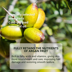 Shampooing Vegan Bio à l'Huile d'Argan et Biotine, Kératine Nourrissante, Nettoyant en Profondeur, Hydratant, Anti-Dessèchement, Lissant, Format Voyage - Product Image 2