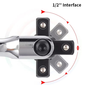 Clé à douille universelle pour barre <span class=keywords><strong>de</strong></span> rupture <span class=keywords><strong>de</strong></span> 1/2 pouce, en chrome vanadium, type F, pour <span class=keywords><strong>direction</strong></span> - Product Image 5