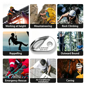Camnal CA-K9955-M12 Plaque d'expansion en acier inoxydable pour <span class=keywords><strong>escalade</strong></span>, équipement de rappel et d'alpinisme en extérieur - Product Image 5