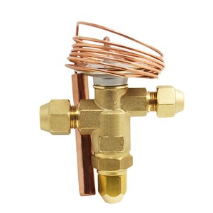 Vanne d'expansion thermique R22 R407 en laiton, pièces de réfrigération pour unité de stockage frigorifique - Product Image 5