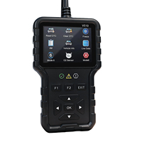 Escáner de Códigos de Error del Motor del Vehículo OBD2 V510, Herramienta de Diagnóstico Automotriz, Borrador de Códigos de Error, Probador de Voltaje