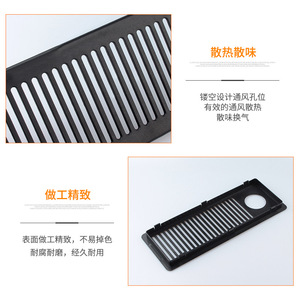 Dual-Hole Breathable Mesh Shoe Cabinet Large <b>Plastic</b> <b>Enclosure</b> Main Unit Ventilation Office Computer Desk Electronics Instrument - Product Image 2
