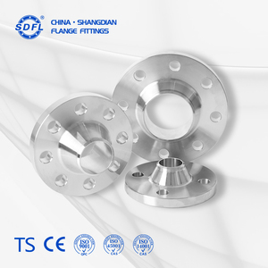 ISO 7005 dn150 rn16 ASTM A182 F316/f316l thép không gỉ giả mạo đường ống điện hàn cổ mặt bích - Product Image 1