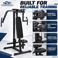 Appareil de musculation professionnel en acier pour exercices de pectoraux, machine papillon anti-étranglement, entraîneur musculaire triangulaire