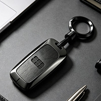 Étui de clé de voiture en alliage de zinc pour Geely Galaxy E5, Xingyao 8, L6, L7, E5 Sailing Edition, Cityray, Proton E.MAS 7, avec clip porte-clés
