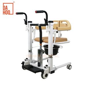 Hidrolik pengangkat pasien portabel Transfer Lift Hoist mesin bergerak menonaktifkan perawatan Commode kursi roda untuk mobil - Product Image 5
