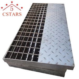 פלדה מגולוון עמיד בר הליכה רצפת ניקוז - Product Image 3